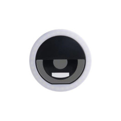 LED light ring for selfie on mobile phone RK-12 black