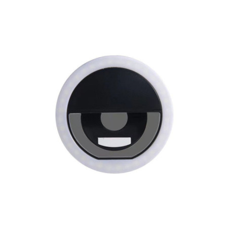 LED light ring for selfie on mobile phone RK-12 black