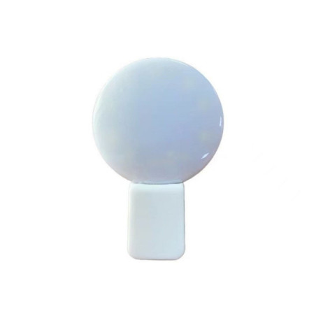 LED light ring for selfie on mobile phone MINI Q white