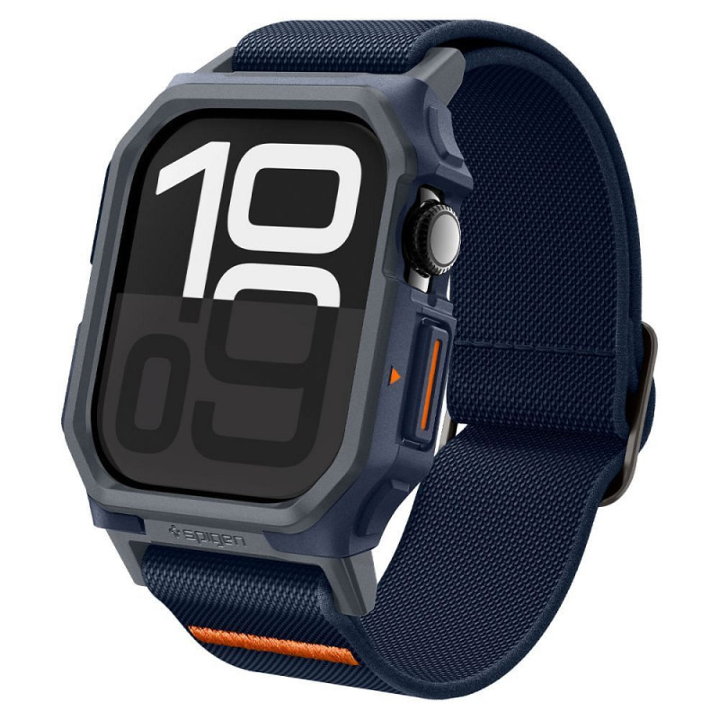 Futera┼é SPIGEN Lite Fit ÔÇØPROÔÇØ do Apple Watch 10 (46 MM) navy blue