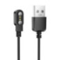 Charging cable for smartwatch Hoco 0,6 m Y26 / Y27 black