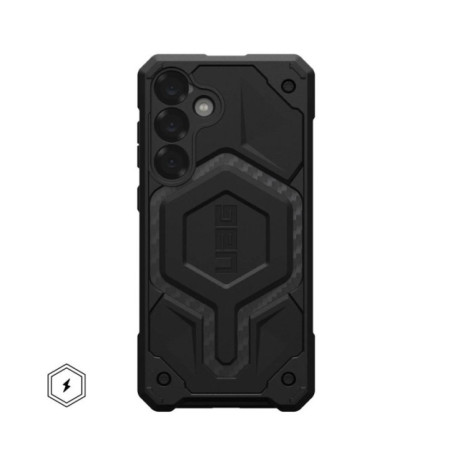 UAG Urban Armor Gear case MONARCH PRO with built-in magnet for SAMSUNG S25 Plus 5G carbon fiber