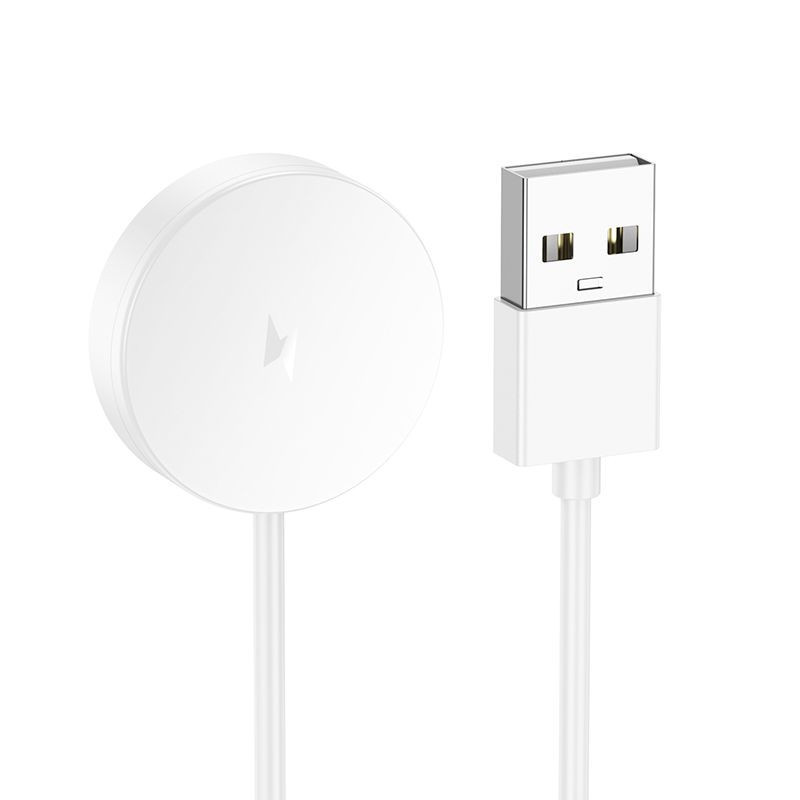 Charging cable for smartwatch Hoco 0,6 m Y29 white