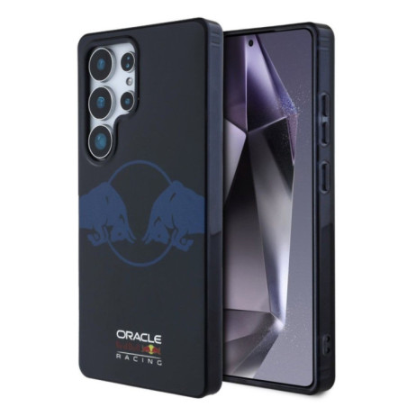 RED BULL futera┼é do SAMSUNG S25 Ultra RBHMS25L24HIDBV (Magnetic IML Transparent PC Two Bulls) navy