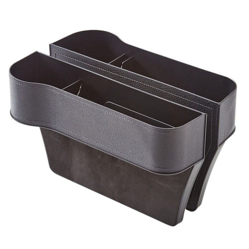 Car organiser between seat black