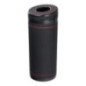 Tube-shaped tissue dispenser with glass break option black