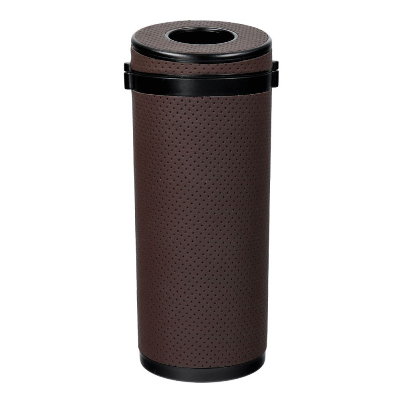 Tube-shaped tissue dispenser brown