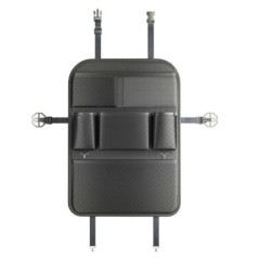 Car organizer for front seats with compartments NAPPA black