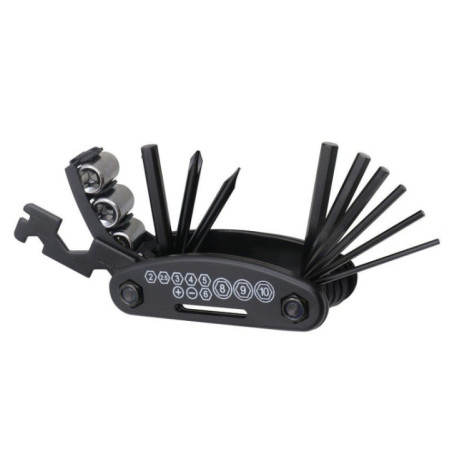 Bicycle wrench set Multitool FSBRK-001 black