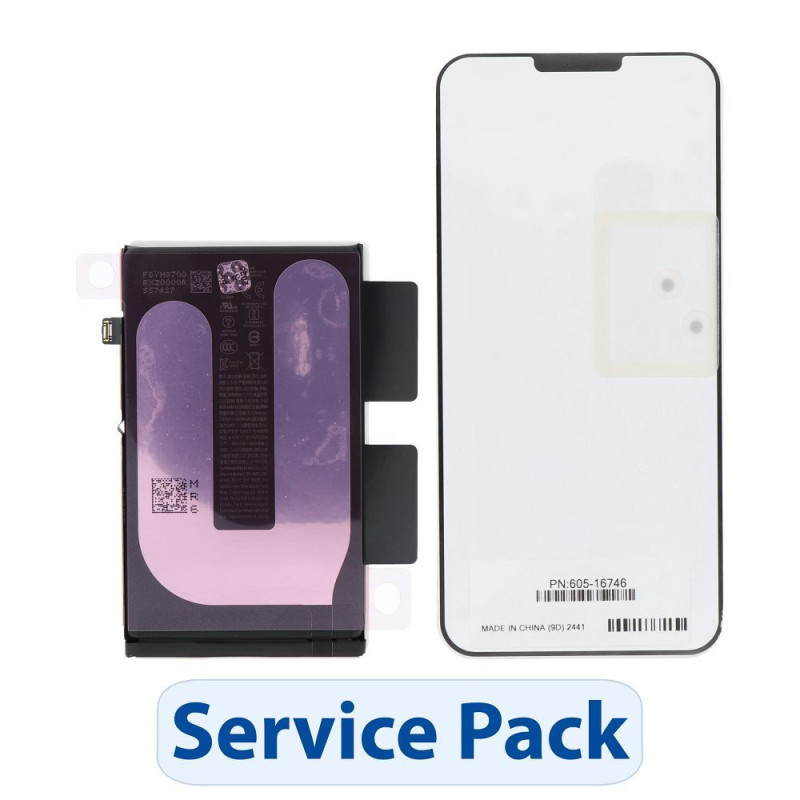 ServicePack Battery for Apple iPhone 16 Plus (661-42837)