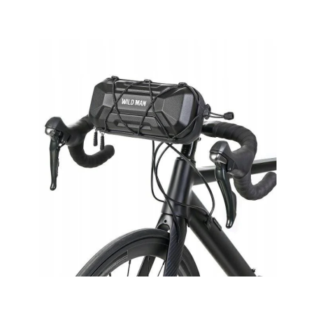 WILDMAN traveling bag for bike handlebars with zipper 2L XT17 black