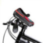 WILDMAN traveling bag for bike handlebars with zipper 0,5L (4 "- 7") ES16 black