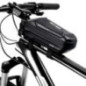 WILDMAN traveling bag for bike frame with zipper 1L ES5 black WILDMAN traveling bag for bike frame with zipper 1L ES5 black