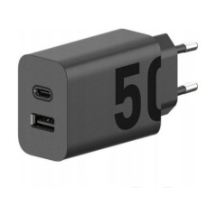 MOTOROLA original charger Type C + USB A 50W MC502/509 black bulk