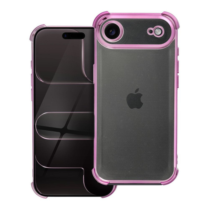 Case ANTISHOCK ELECTRO for IPHONE 17 Air pink Case ANTISHOCK ELECTRO for IPHONE 17 Air pink