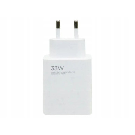 XIAOMI original charger USB A QC3.0 3A 33W MDY-16-EF white bulk