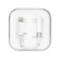 Adapter AUX Lightning (male) to Jack 3,5 mm (female) BOX white
