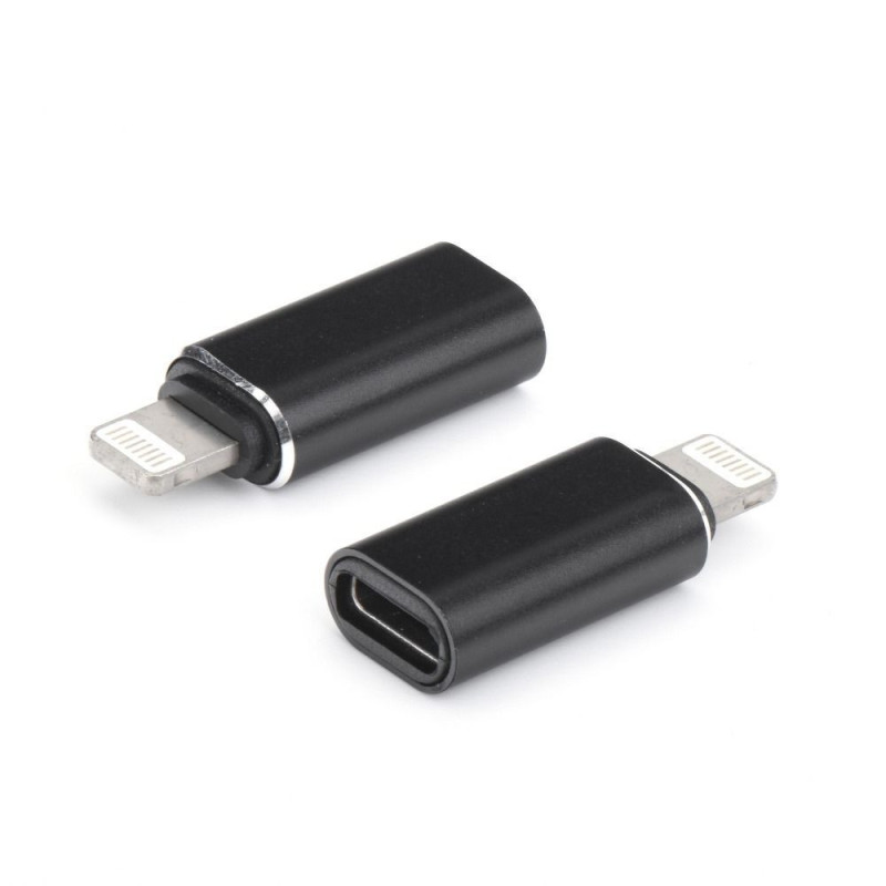 Adapter Type C (female) to Lightning (male) black