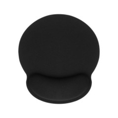 Ergonomic mousepad wrist support 250 x 230 x 25 mm black