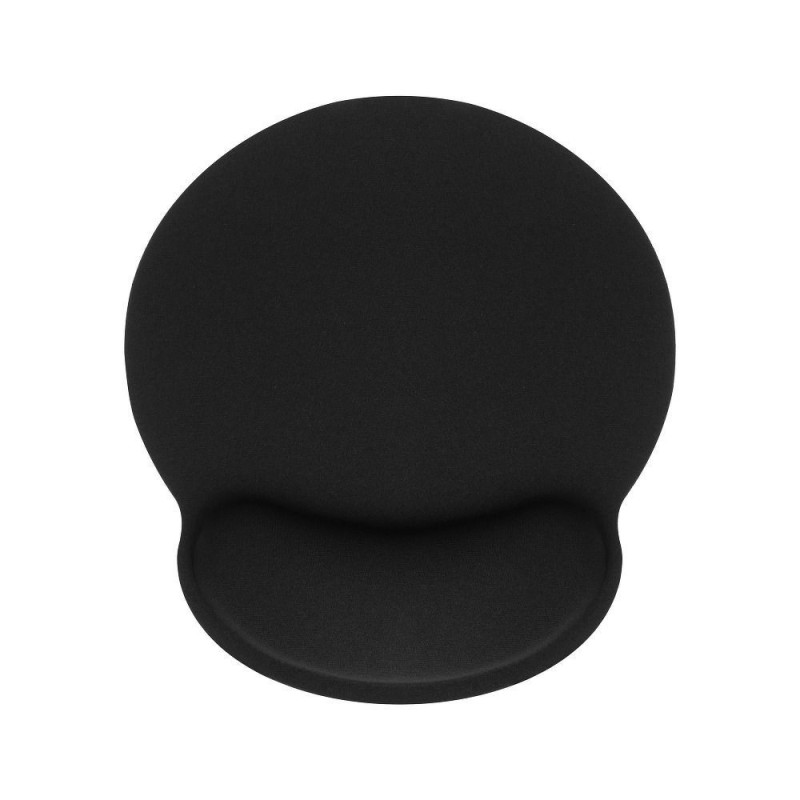Ergonomic mousepad wrist support 250 x 230 x 25 mm black