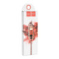 Cable USB A to Lightning Hoco 1 m 4 black red