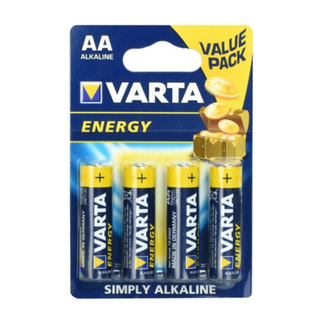 Alkaline batteries Varta R6 (AA) 4 pcs Energy