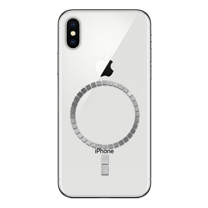 Universal round plate / magnet ring compatible with MagSafe and with stabilization