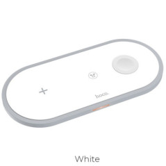Wireless charger Hoco 3in1 Qi 2A 10W CW24 white