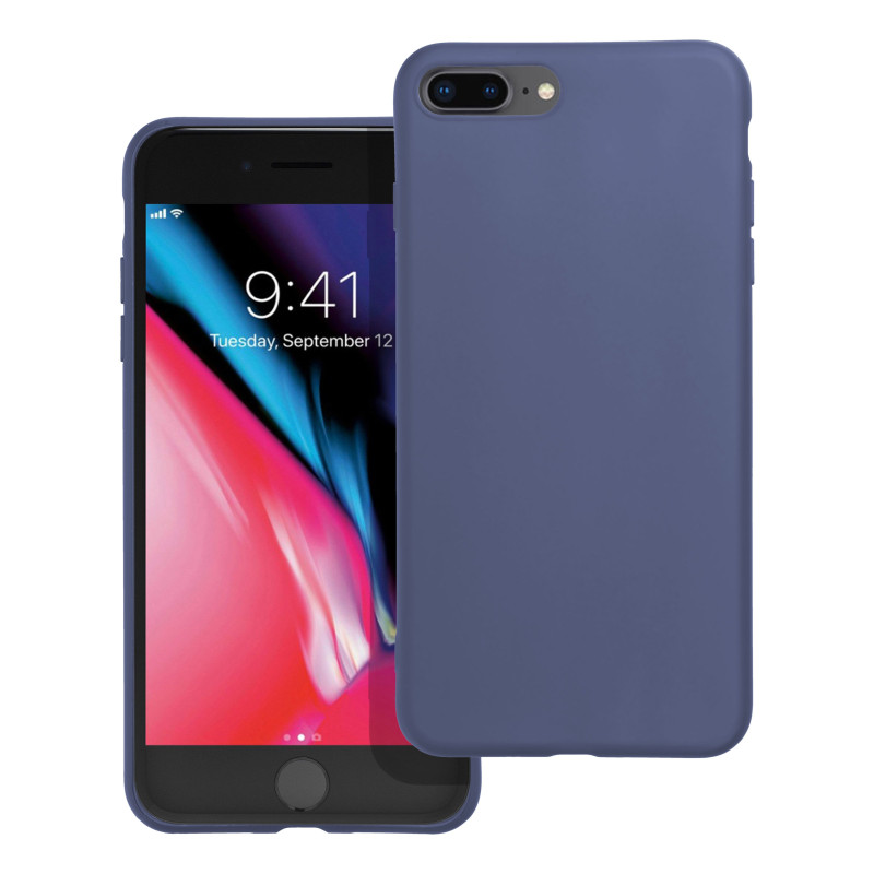 MATT case for IPHONE 7 Plus / 8 Plus blue MATT case for IPHONE 7 Plus / 8 Plus blue