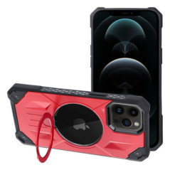 ARMOR MAG COVER case compatible with MagSafe for IPHONE 12 Pro Max red
