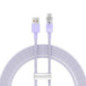 BASEUS cable USB A to Type C PD 100W Explorer CATS010505 2 m purple BASEUS cable USB A to Type C PD 100W Explorer CATS010505 2 m purple