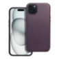 LEATHER MAG COVER case for IPHONE 15 Plus dark violet LEATHER MAG COVER case for IPHONE 15 Plus dark violet