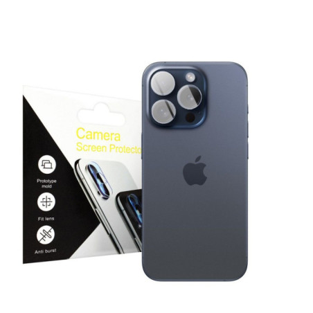 Tempered Glass for Camera Lens - for APP iPho 15 Pro