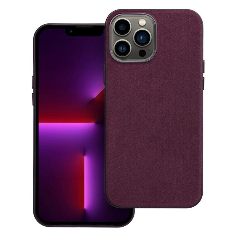 WOVEN MAG COVER case compatible with MagSafe for IPHONE 13 Pro Max burgundy WOVEN MAG COVER case compatible with MagSafe for IPHONE 13 Pro Max burgundy