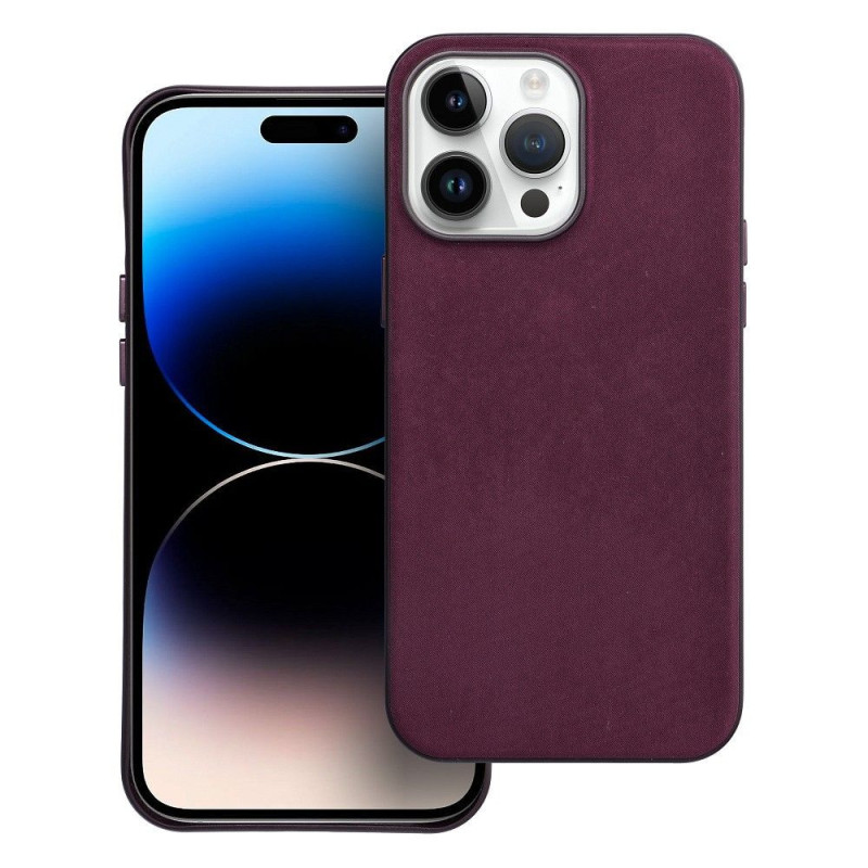 WOVEN MAG COVER case compatible with MagSafe for IPHONE 14 Pro Max burgundy WOVEN MAG COVER case compatible with MagSafe for IPHONE 14 Pro Max burgundy