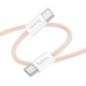 EOL Cable USB C to USB C Hoco QC3.0 PD 3A 60W 1 m X104 pink EOL Cable USB C to USB C Hoco QC3.0 PD 3A 60W 1 m X104 pink