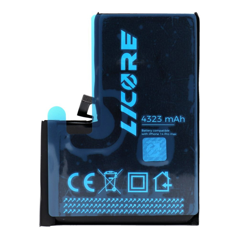 LICORE battery for IPHONE 14 Pro Max 4323 mAh LICORE battery for IPHONE 14 Pro Max 4323 mAh