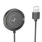 Charging cable for smartwatch Hoco 0,6 m Y22 black