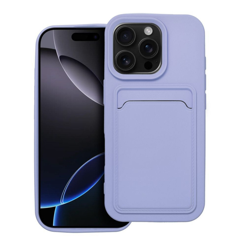 CARD case for IPHONE 16 Pro violet CARD case for IPHONE 16 Pro violet