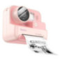Digital kids camera with printer Hoco 1MP 2,0" HD Ready DV200 pink