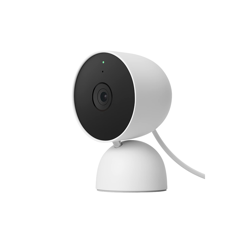 Google Nest Cam Indoor Wired - White (Day and Night)