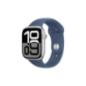 Watch Apple Watch Series 10 GPS 46mm Silver Aluminium Case with Sport Band M/L - Denim