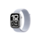Watch Apple Watch Series 10 GPS 46mm Silver Aluminium Case with Sport Loop - Blue Cloud