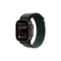 Watch Apple Watch Ultra 2 (2024) LTE 49mm Black Titanium Case with Alpine Loop L - Dark Green