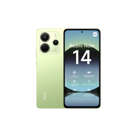 Xiaomi Redmi Note 14 4G Dual Sim 6GB RAM 128GB - Lime Green