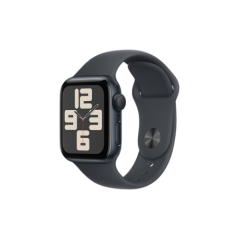 Watch Apple Watch SE2 (2024) GPS 44mm Midnight Aluminium Case with Sport Band S/M - Midnight