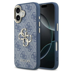 GUESS case for IPHONE 17 GUHCP17S4GMGCBL (PU W/ Big 4G Classic Logo) gold blue