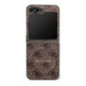 GUESS case for SAMSUNG Z Flip7 compatible with MagSafe GUHMZF7P4MSEGCW (Magnetic 4G PU W/ Classic) brown