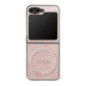 GUESS case for SAMSUNG Z Flip7 compatible with MagSafe GUHMZF7P4MSEGCP (Magnetic 4G PU W/ Classic) pink