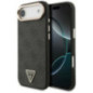 GUESS case for IPHONE 17 Air compatible with MagSafe GUHMP17MP4GTDGMK (4G PU W/ Triangle Logo) gold black